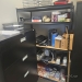 Black Metal Storage Shelving